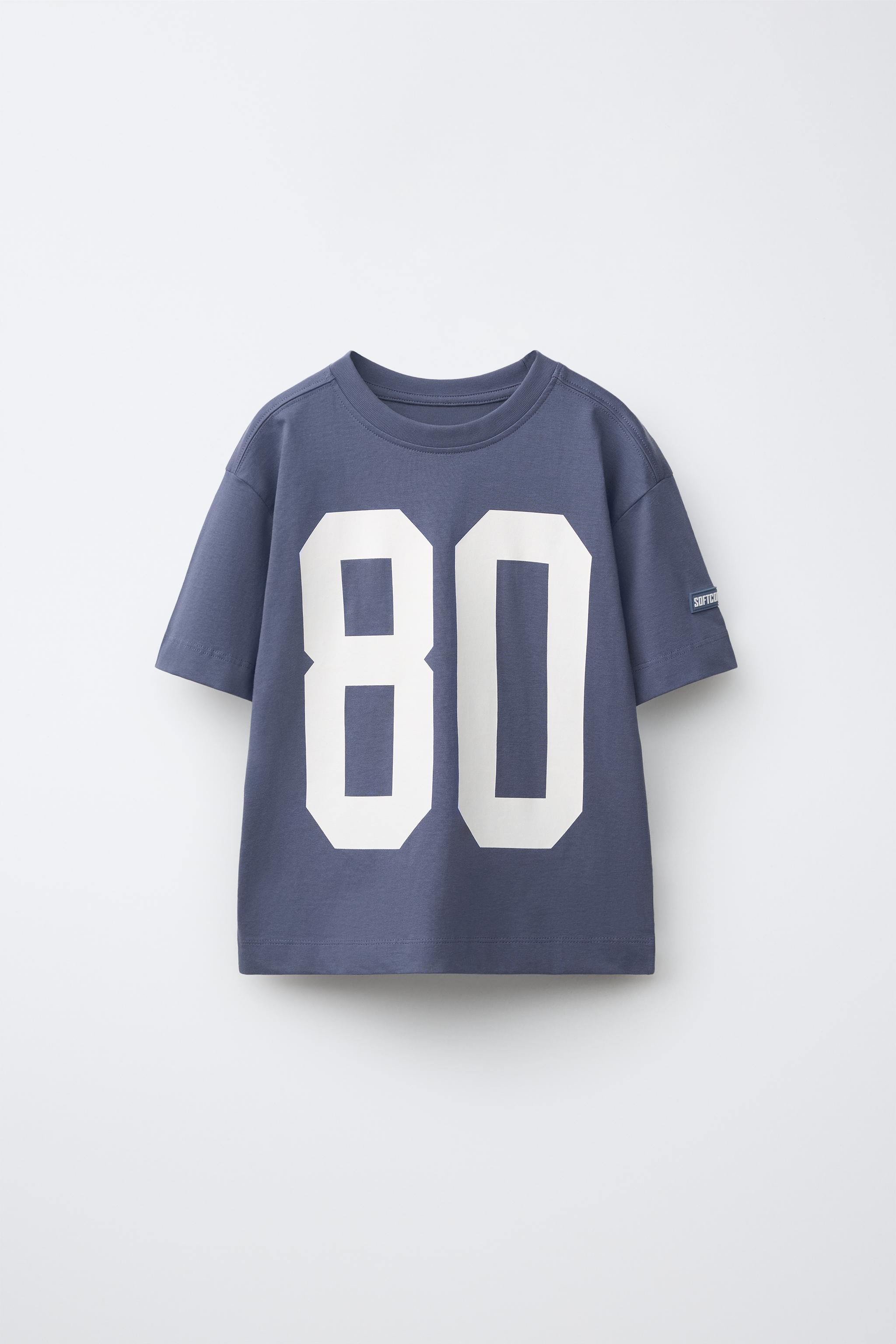 NUMBER PRINT T-SHIRT